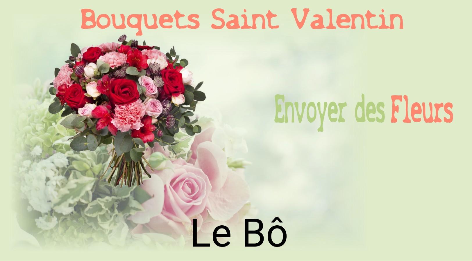 Roses de Saint-Valentin livrées à Le Bô